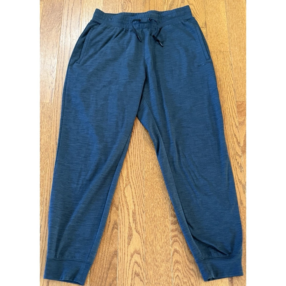 Saucony Mens Running Pants Medium Dark Grey Heather Training Jogger Athletic